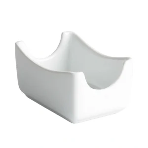 Azucarero Para Sobres De Porcelana Blanca