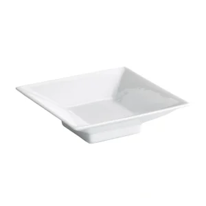Bowl 7.5X7.5X2.5 Cm. Con Pie Ming Ventana Porcelana