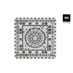 Plato Llano 24Cm Barroc Elite Brillo Porcelana