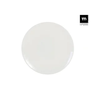 Plato Llano 26Cm Monaco Ivory Brillo Stoneware