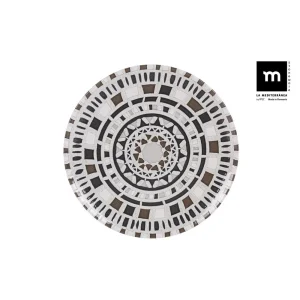 Plato Llano 26Cm Barroc Monaco Brillo Porcelana