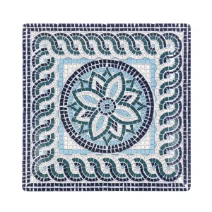 Plato Llano Ming Ii Mayolica 26.5X26.5 Stoneware