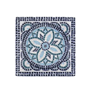 Plato Postre Ming Ii Mayolica 18X18X2C Stoneware