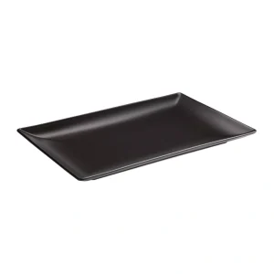 Fuente Stoneware Rectangular Negra