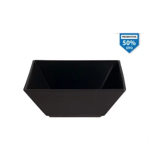 Ensaladera Negra Stoneware 22X22X9 Stoneware