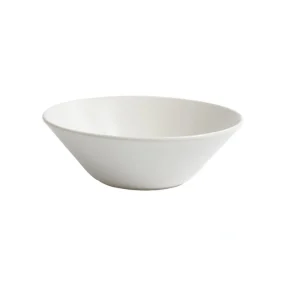 Ensaladera Stoneware Redonda The Reserve Blanca