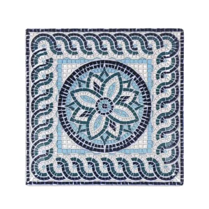 Plato Llano Ming Ii Mayolica 24X24X2Cm Stoneware