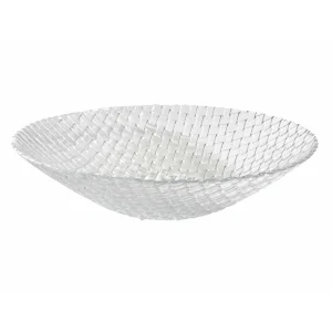Ensaladera 33X8.5Cm Braid Vidrio