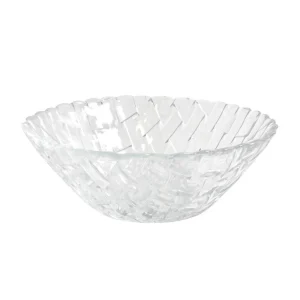 Bol 16X6Cm Braid Vidrio