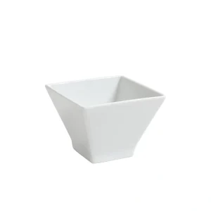 Bowl Porcelana Conico Retractil Blanco