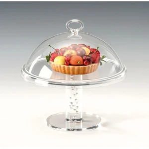 Soporte Tartas Pie Redondo Con Campana