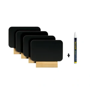 Pack 4 Pizzaras Rect 7.5X9X2Cm 0.1Kg Securit