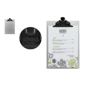 Porta Menu Metalico 33.2X22.8X0.1Cm Securit