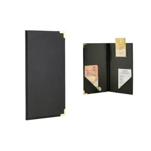 Porta Cuentas Negro Classic 23.9X13.1X0.5Cm Securit