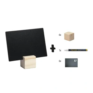 Pack 6 Soportes 9X10.5X0.3Cm Securit