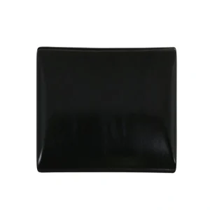 Plato Pan Negro 16X16X2 Cm Ming Ii Stoneware