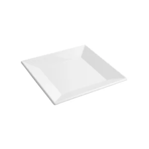 Plato Postre Ming 20.5X20.5X2.4Cm Melamina