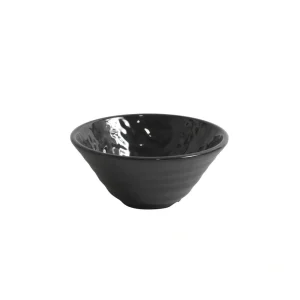 Bowl Redondo Mamba Negro 12.6X5.5Cm Melamina