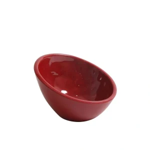 Bowl Oval Mamba Rojo 10.6X10.2X6.8Cm 8.5Cl Melamina