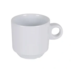 Taza Capuccino Iris Blanca 7.5X7.5Cm Melamina