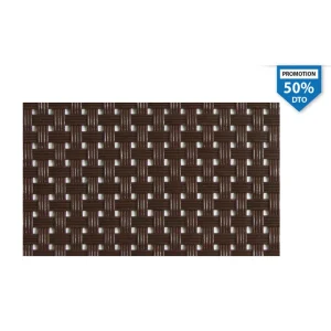 Salvamantel Individual Pvc Marron Hades 45X33Cm