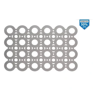 Salvamantel Individual Pvc Plata 45X30Cm