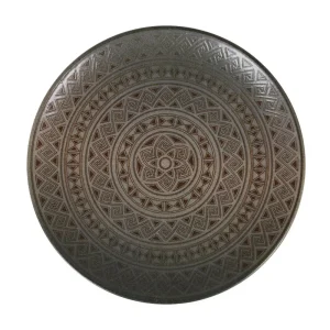 Plato Llano Gourmet Damasquino 27X2.5Cm Bonna