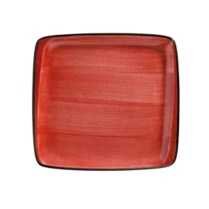 Plato Llano 27 X 25Cm Passion Moove Red Bonna