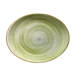 Bandeja Oval 31X24 Cm Therapy Green Bonna