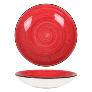 Plato Hondo Bonna Gourmet Passion Rojo