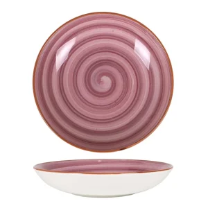 Plato Hondo Gourmet Purple 23X4Cm Bonna