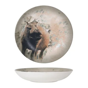 Plato Hondo Hipopotamosavanna 23X4Cm Bonna