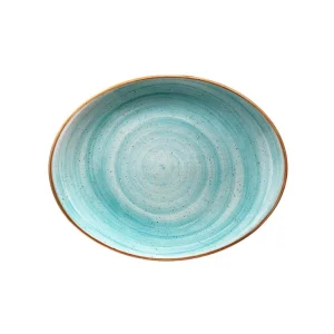 Bandeja Bonna Oval Aqua