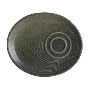 Plato Cafe/Capuccino Ripple Mileto 20X16.5X2Cm Bonna