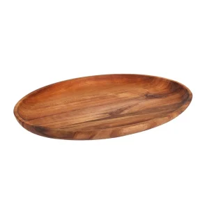 Bandeja Oval Acacia 29.8X19.7X2.5 Cm