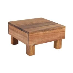 Soporte Acacia Madera 4 Patas