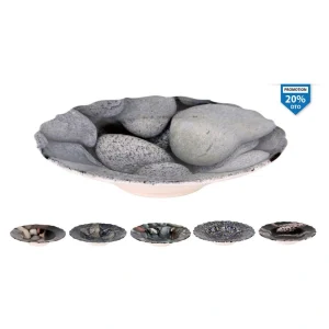 Plato Pasta Porcelana Decorada Redondo Apolo