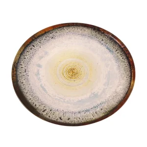 Bandeja Gres Oval Safranal