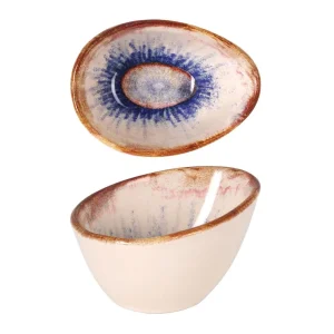 Salsera Oval Manaos 10X7X6Cm Stoneware