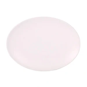 Bandeja Melamina Kulsan Oval Numidia Blanco