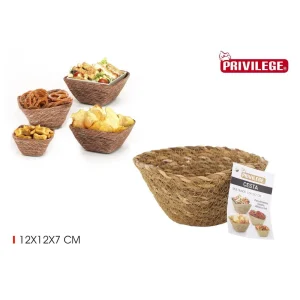 Cesta Seagrass Cuadrada Privilege