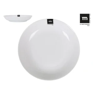 Plato Hondo 21Cm Mobius Porcelana
