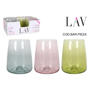 Vaso 475Cc Terra Col.Past Vidrio