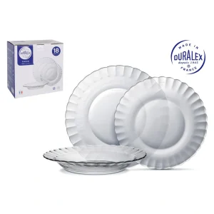 Vajilla Transp. 18Pc Paris Duralex