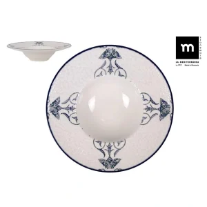 Plato Pasta Risotto 28 Cm Rosetta Bari Porcelana