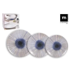 Vajilla 12Pcs Irys Monaco Ivory Brillo Porcelana