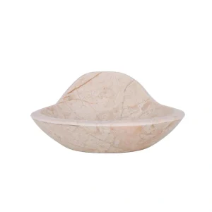 Bowl Marmol Ala Beige 18X16X7Cm Purasangre
