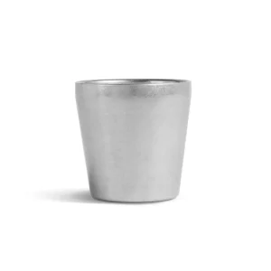 Vaso Plata Vieja Inox Vintage