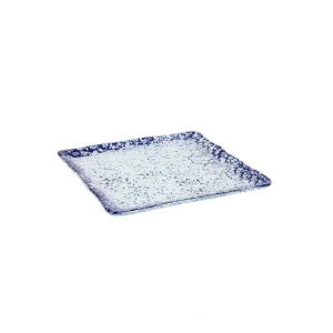 Plato Ming Cobalto 20X20Cm 5Mm Purasangre