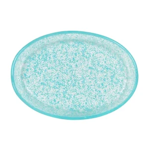 Bandeja Vidrio Purasangre Samaritaine Turquesa